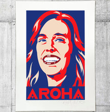 Load image into Gallery viewer, AROHA Ltd ed.  5 colour screenprint, signed and numbered.