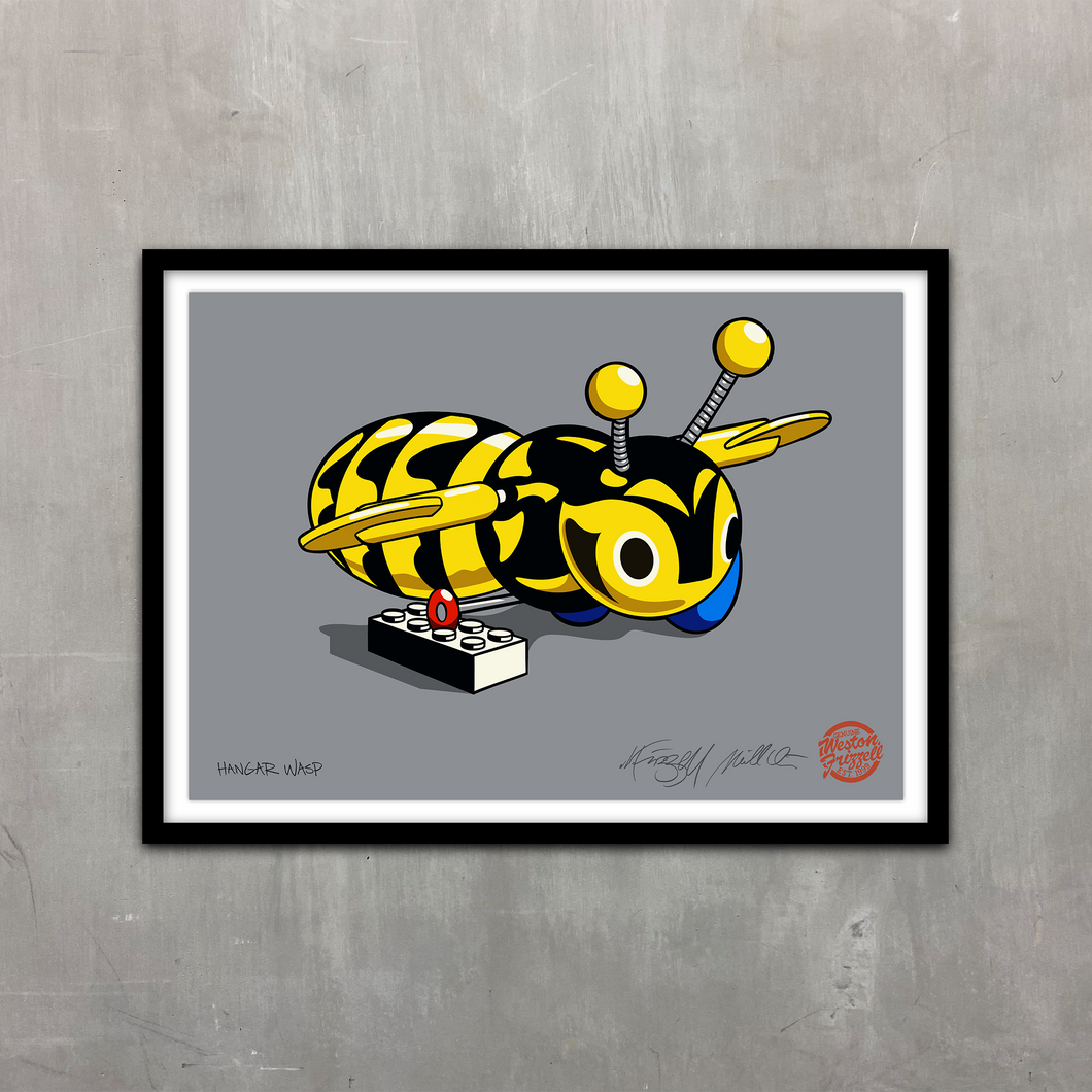 Hangar Wasp Limited edition print